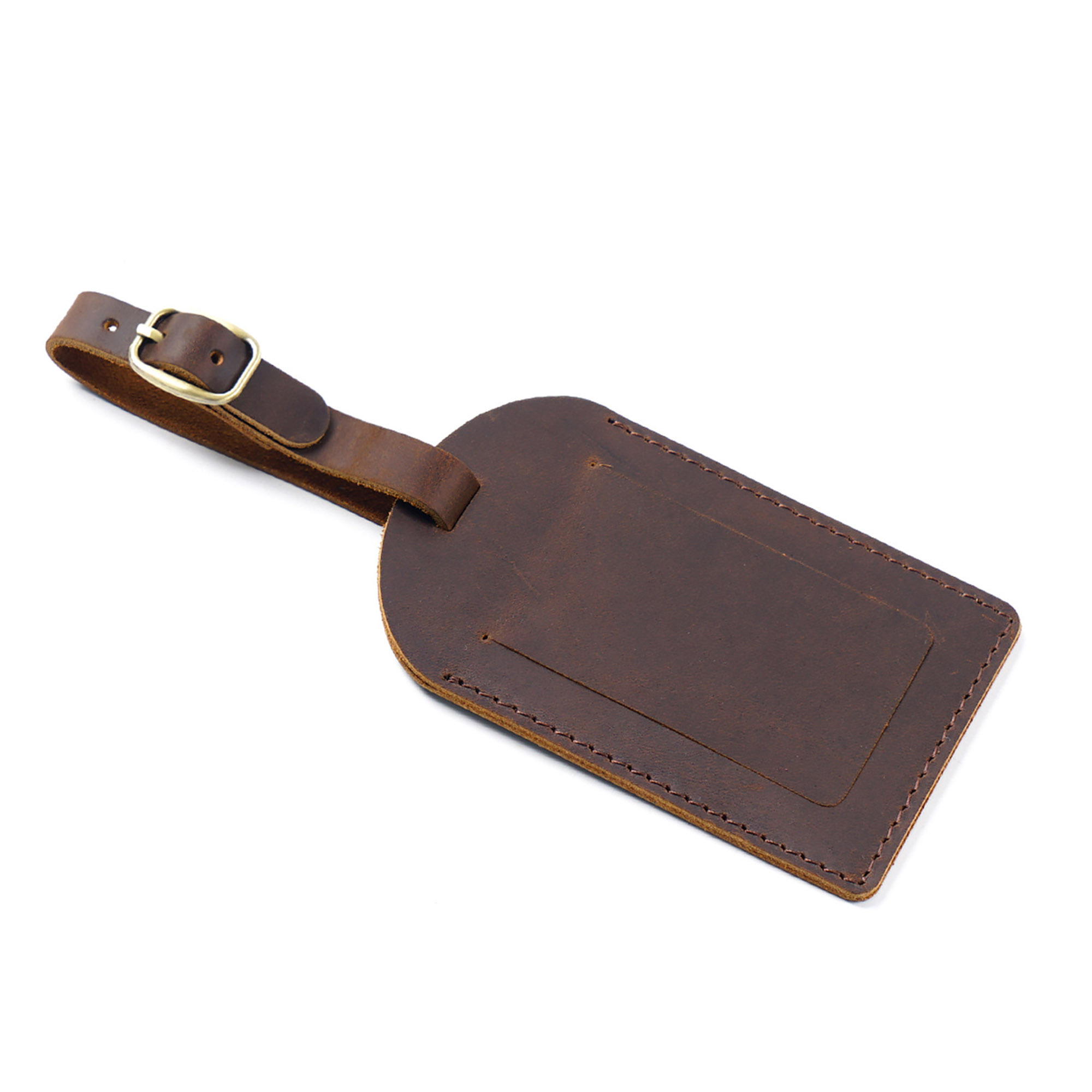 Vintage Genuine Leather Luggage Baggage Tags 4