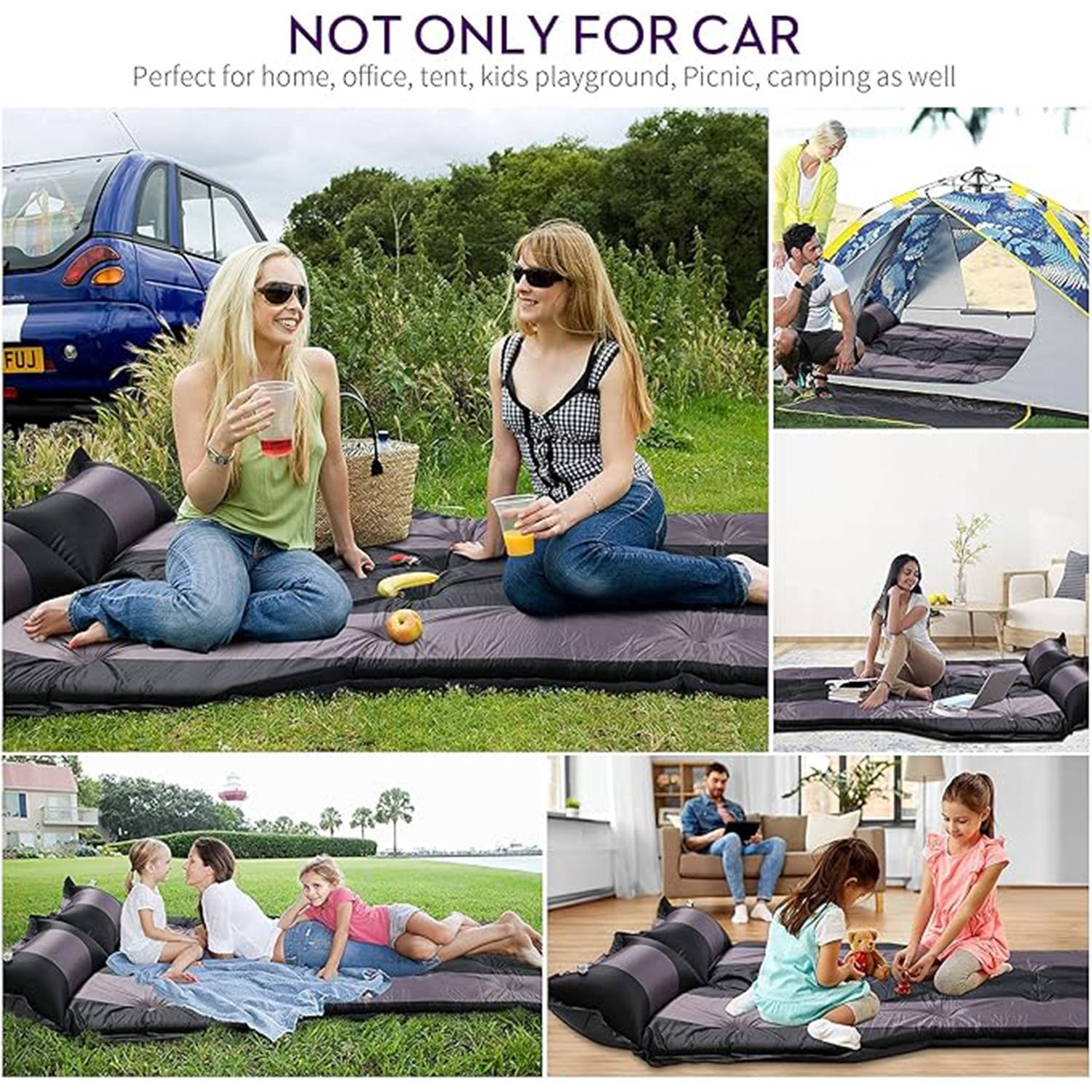 Automatic Inflatable Air Mattress W/ Pump And Plug 6