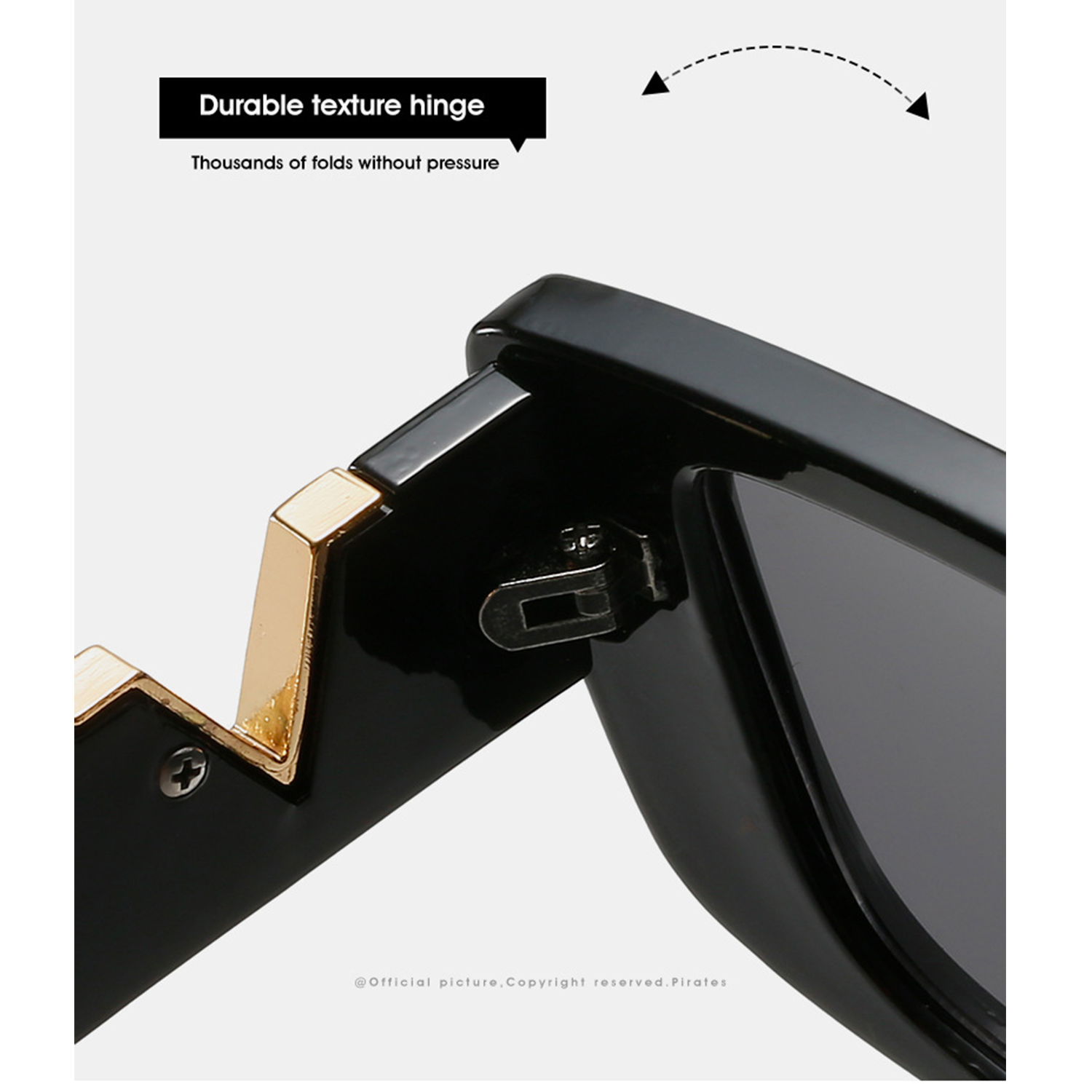 Vintage Rectangle Sunglasses UV400 4