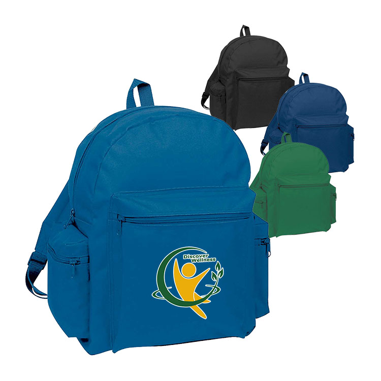 600D Polyester Standard School Backpack 3