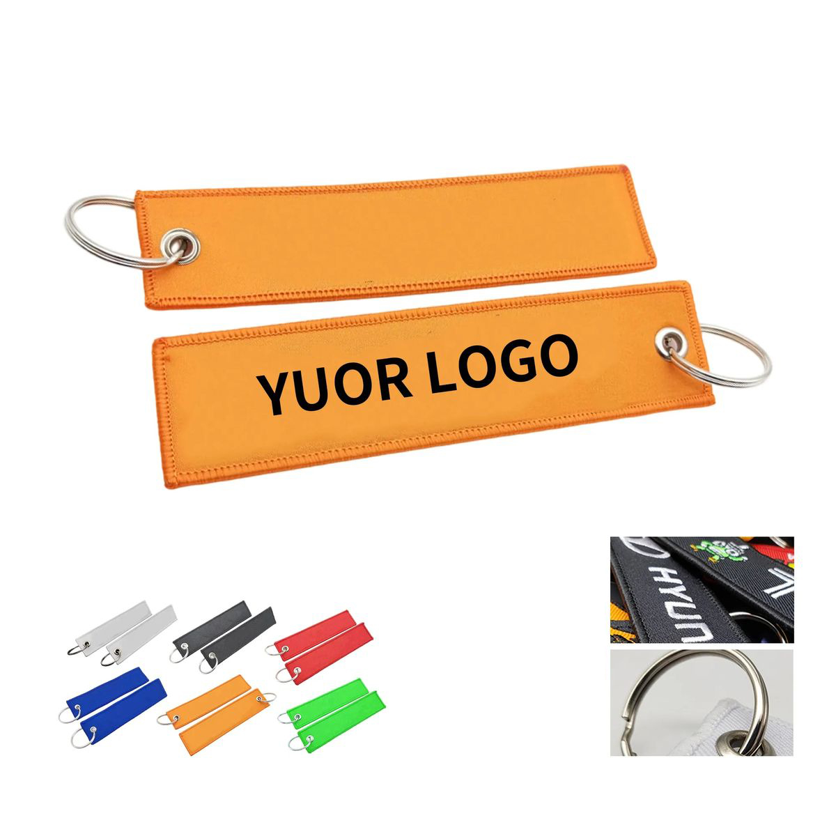 Stylish Polyester Keychain for Bags or Keys 9