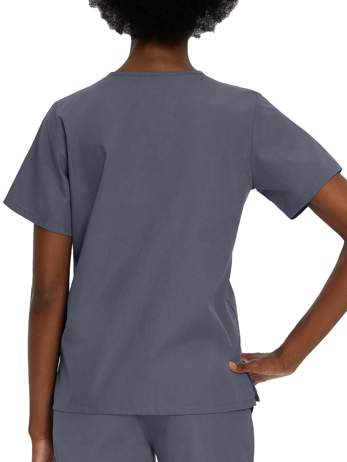 Landau - Essentials - Women's Four-Pocket Durable V-Neck Top 37