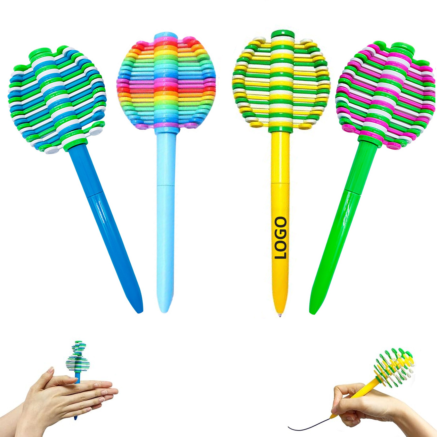 Fidget Rotating Decompression Ballpoint Pen
