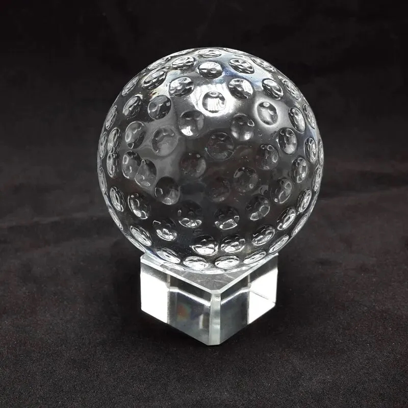 Crystal Golf Ball with Stand 2