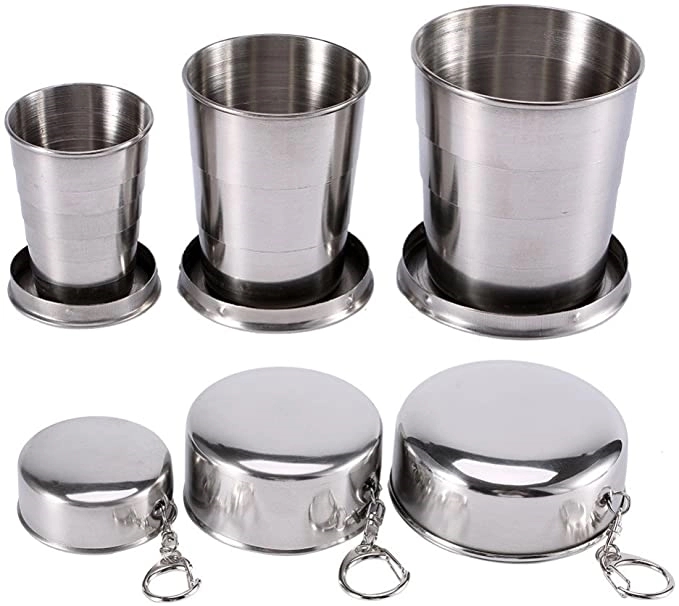 Stainless Steel Folding Retractable Cup 6