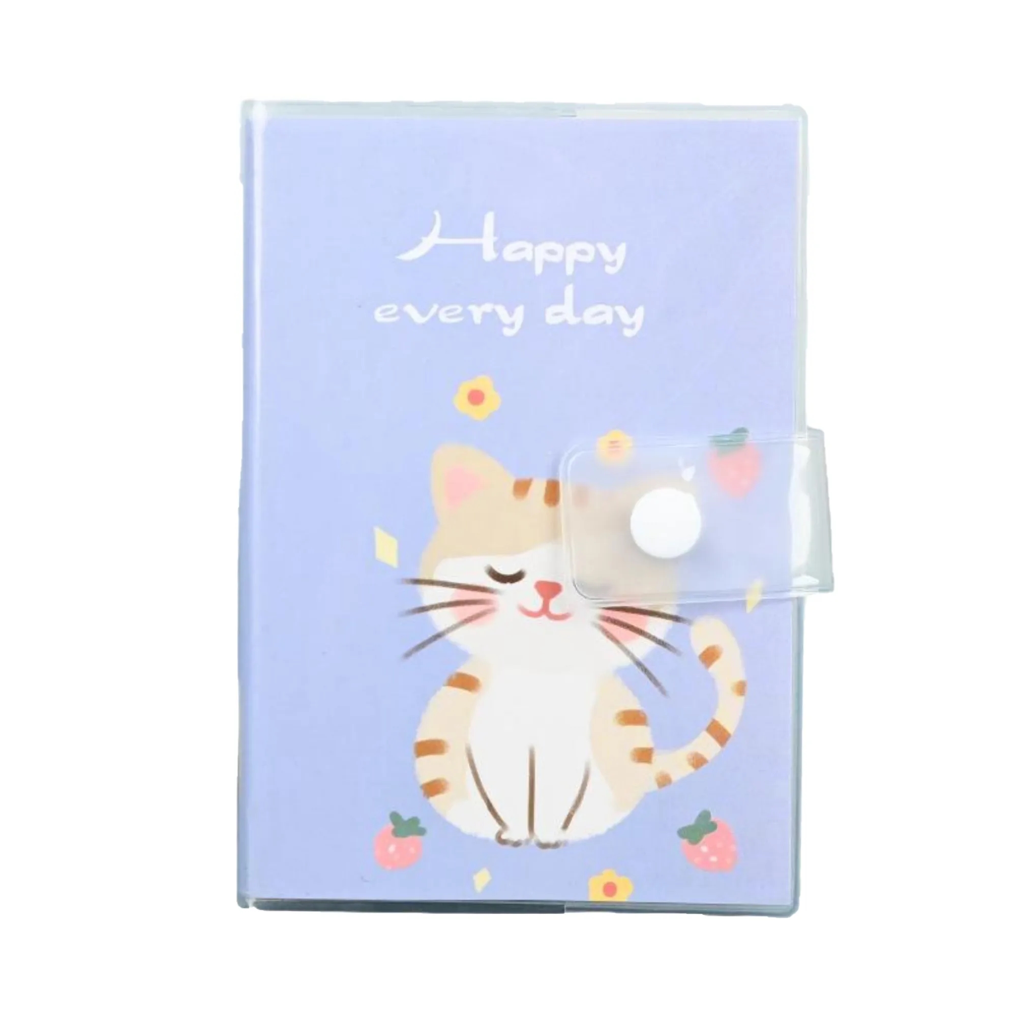 A5 PVC Waterproof Sleeve Button Notebook MOQ 100PCS 3