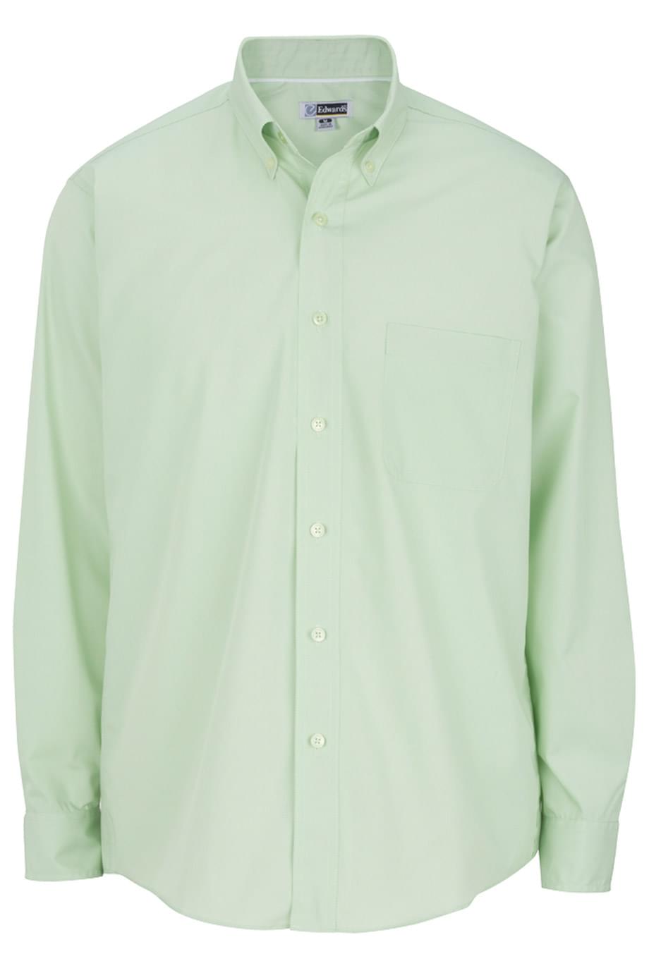 Lightweight Poplin Long Sleeve Mens Shirt