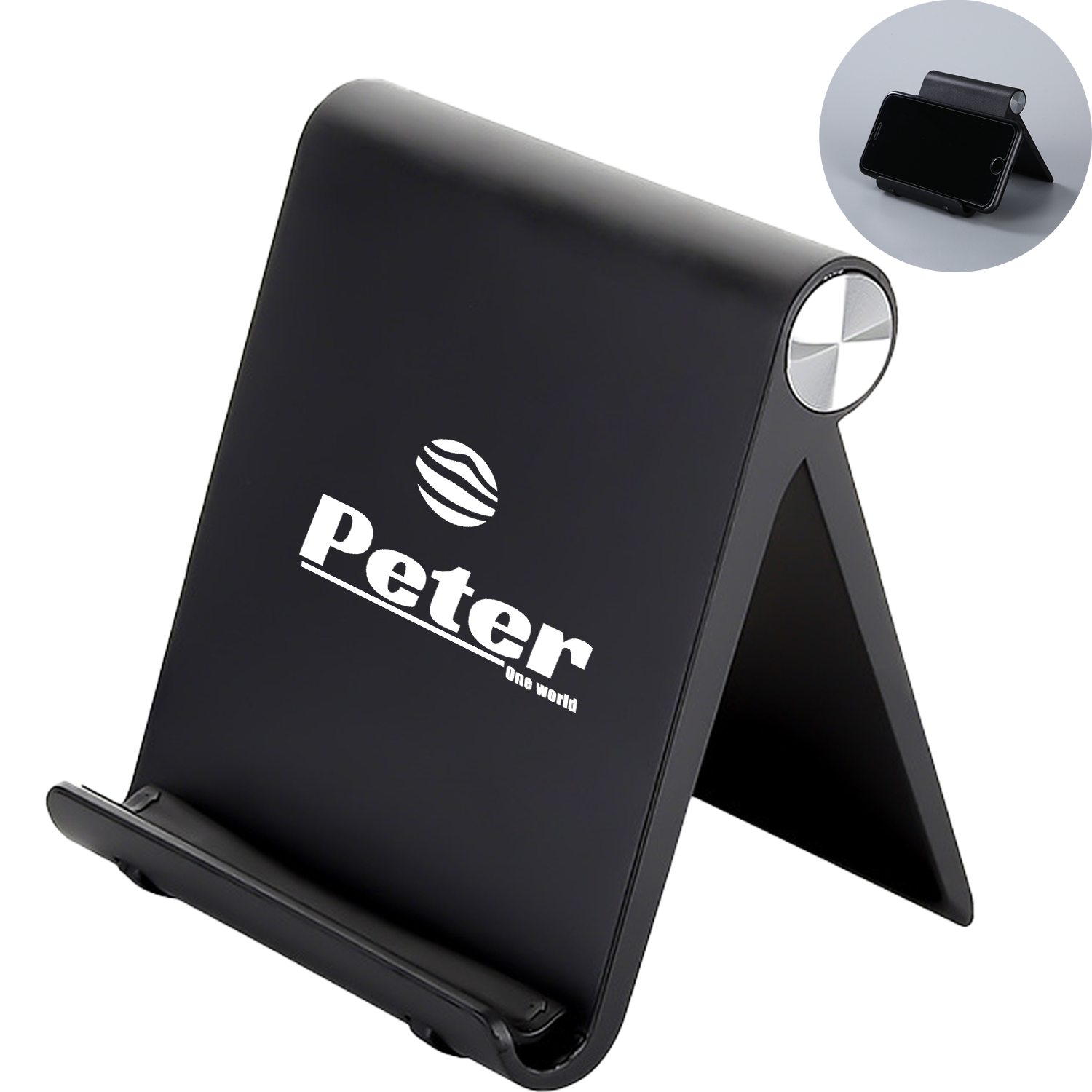 ABS Folding Portable Phone Tablet Desktop Stand Holder 2