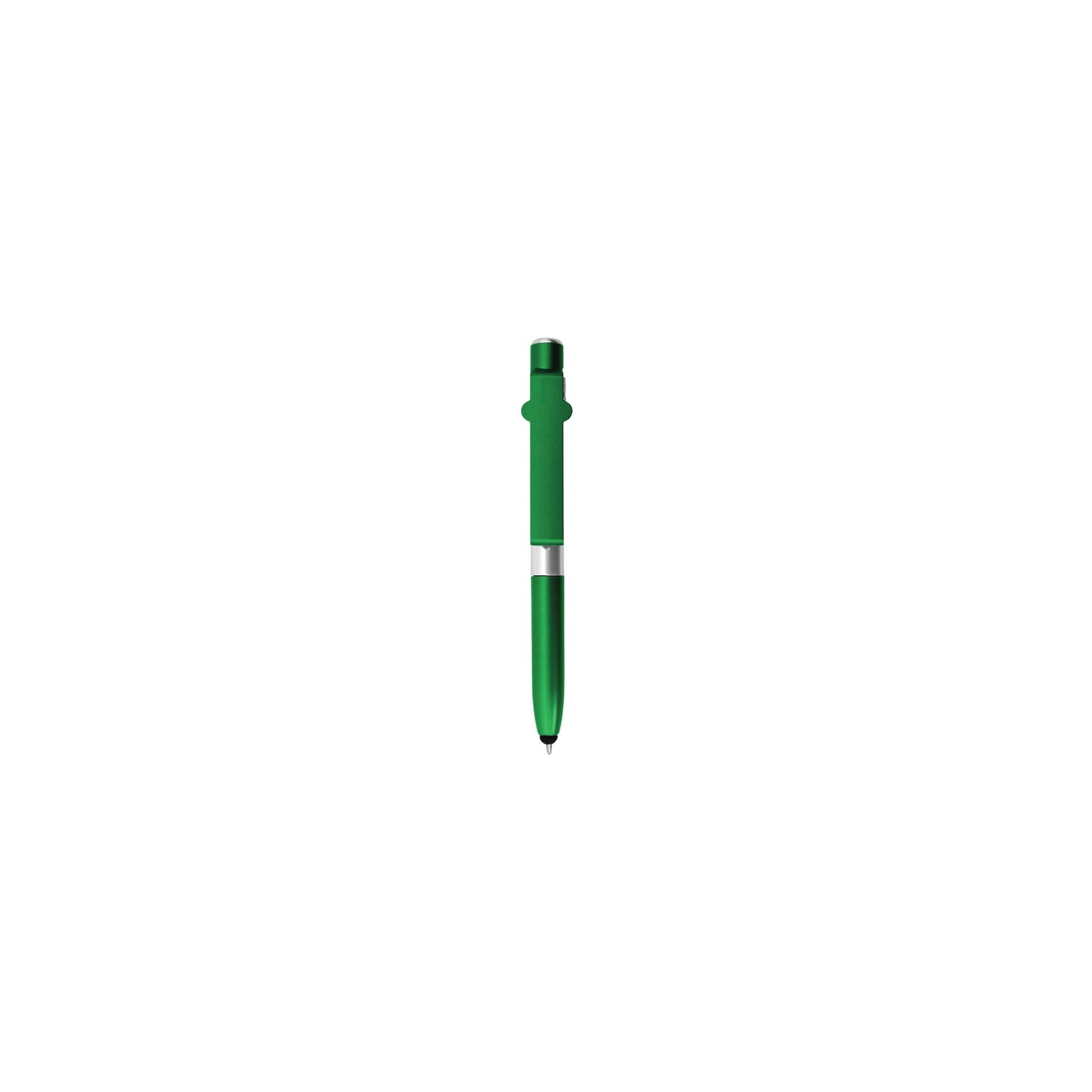 4-in-1 Ballpoint Pen with LED Light, Stylus & Built-In Phone Stand 4