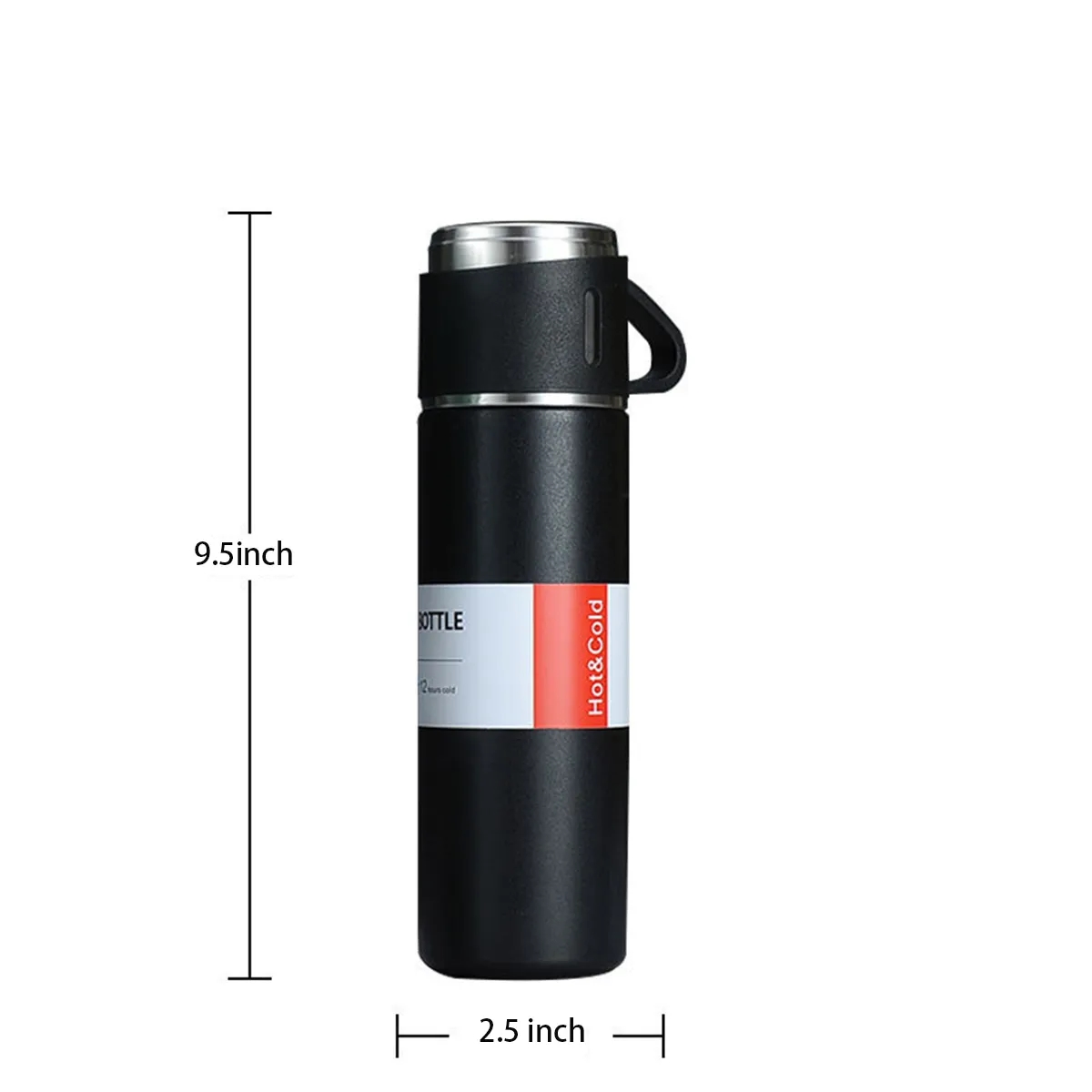 17oz Stainless Steel Insulated Bottle Water Flask Gift Set 6