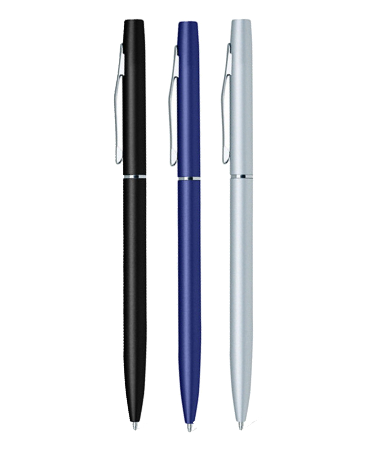 Union Printed - Slim Aluminum Ballpoint Twist Metal Pen 3