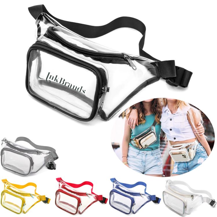 Clear Fanny Pack Stadium Approved Belt Bag Unisex 3