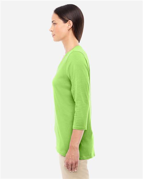Women's Perfect Fit™ Bracelet-Length V-Neck Top - DP184W 51