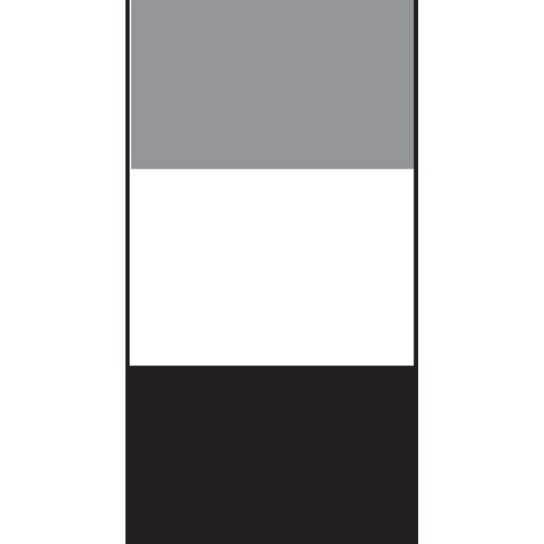 Semi-Stock 3 Color Horizontal Attention Pennant Flag 2