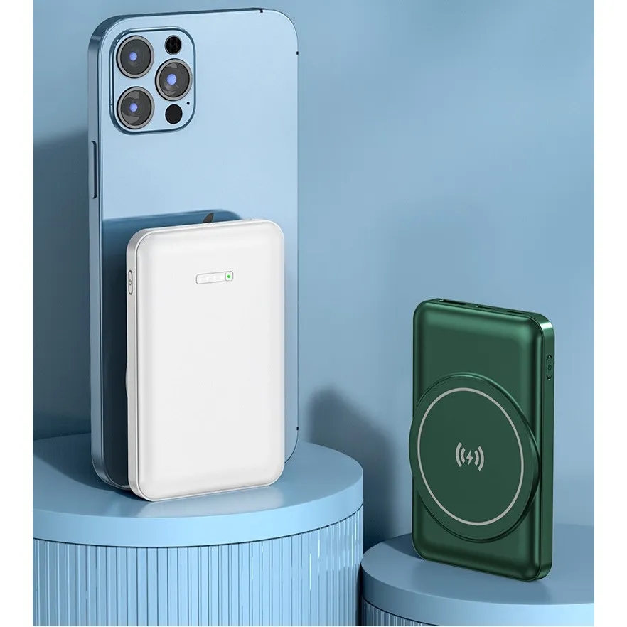 5000mAh Fast Magnetic Power Bank 15W Wireless Charger 2