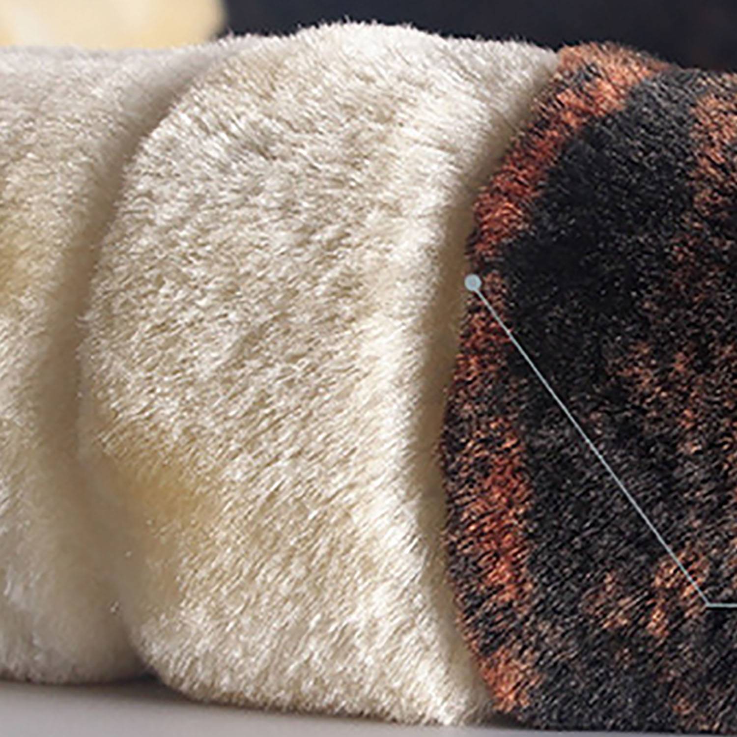 Warm Fluffy Steering Wheel Cover 5