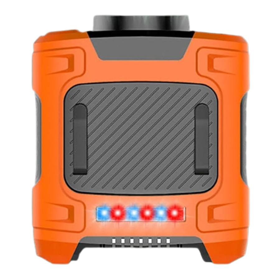 BreezeMax 3-in-1: Waist-Mounted Fan, Flashlight & Power Bank 5