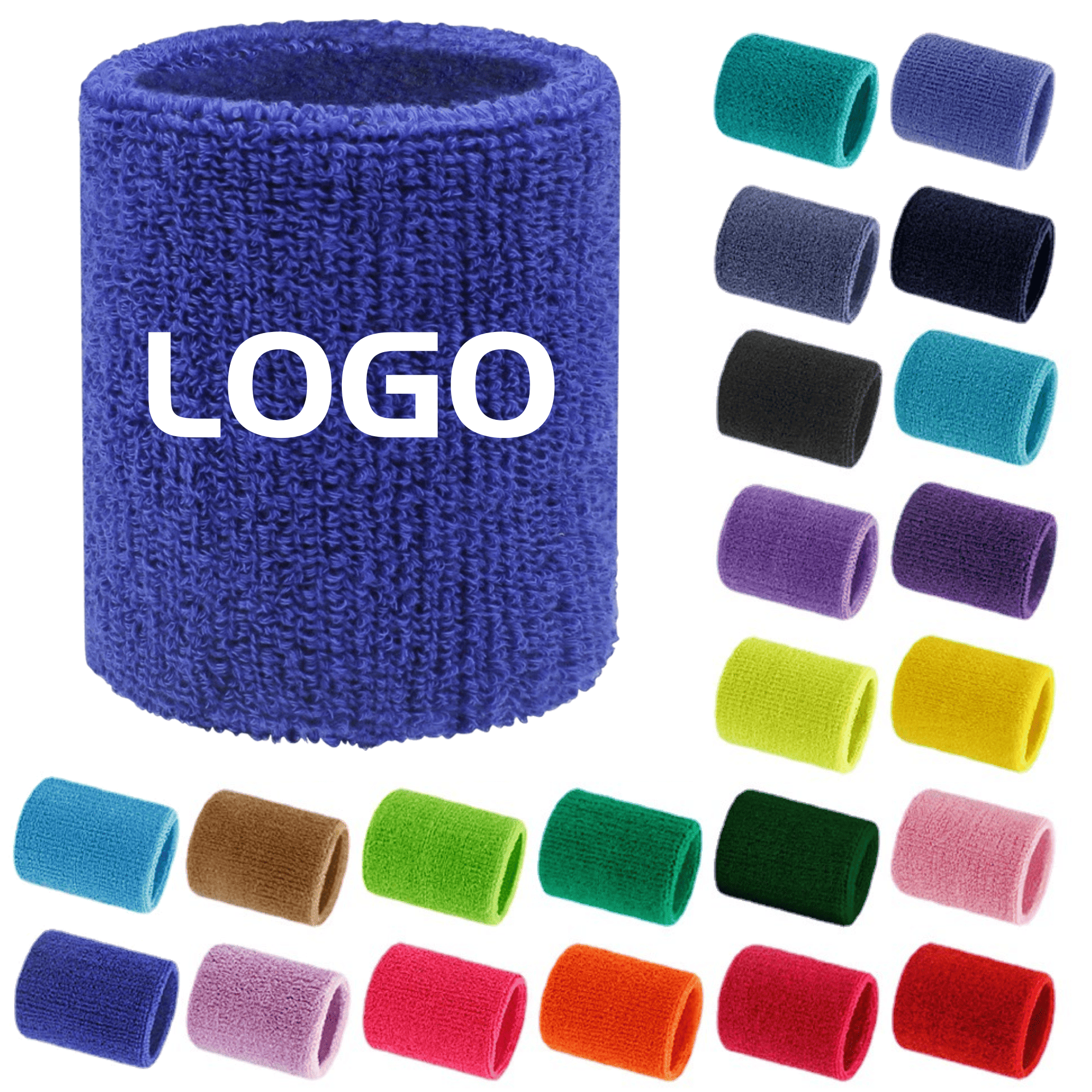 Thick Double Terry Gym Fitness Wrist Support 1