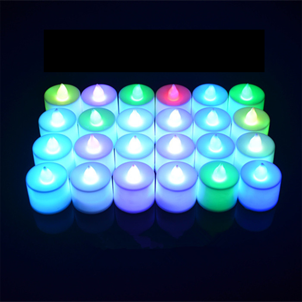 24PCS LED Smokeless Electronic Candles 10