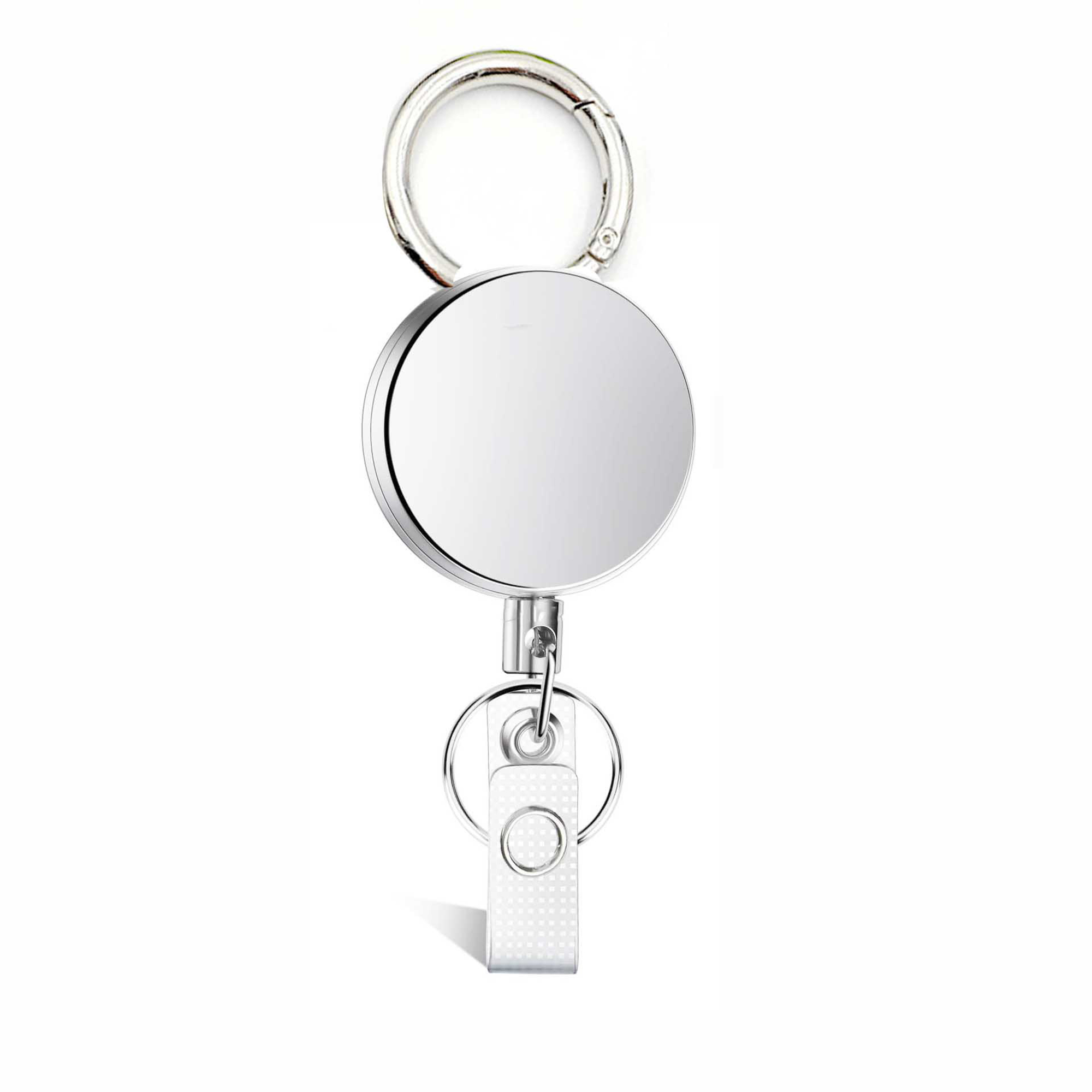 Retractable Keyring Metal Wire Keychain 2
