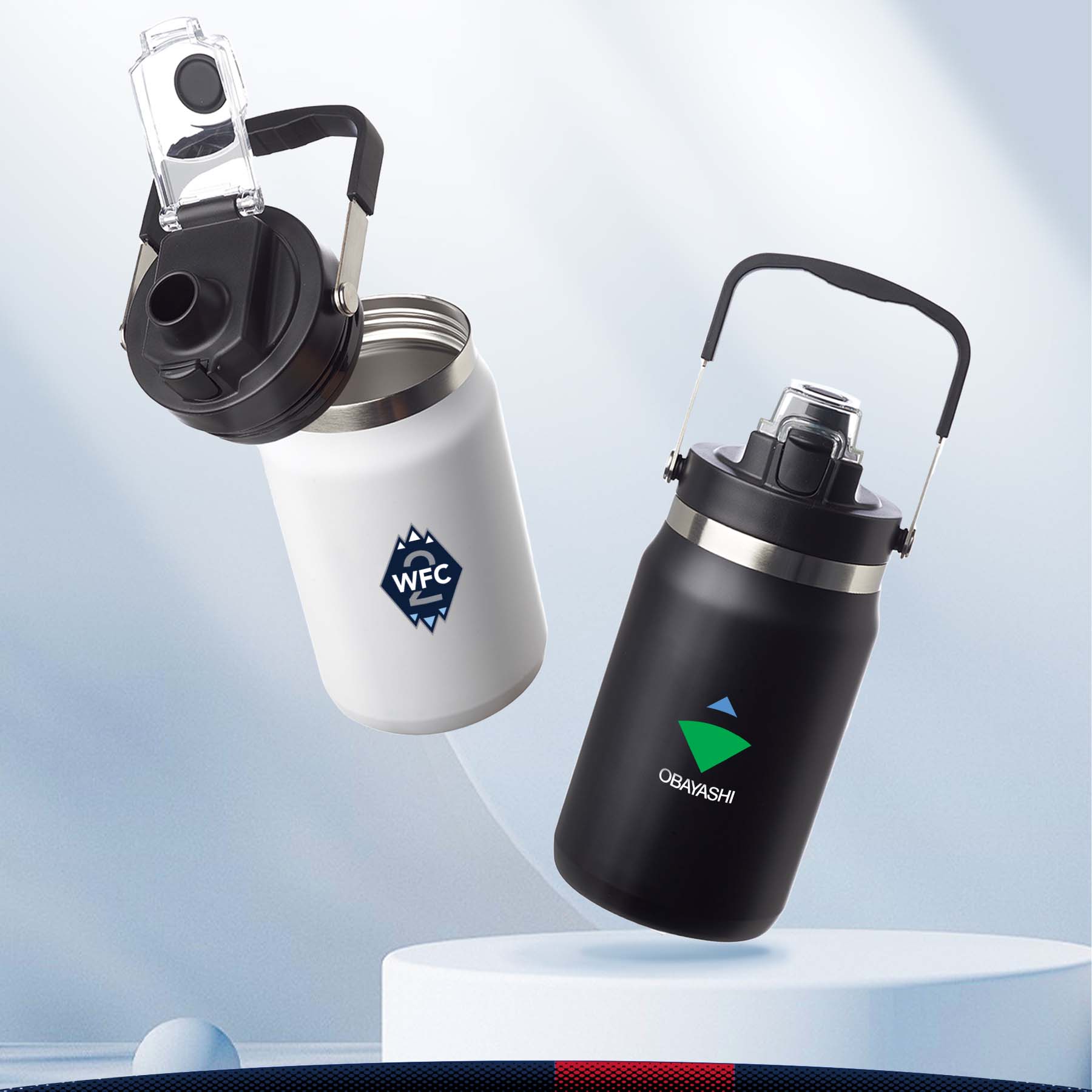64 oz. Rislo Stainless Steel Water Jug 2