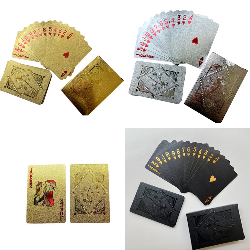 Custom Luxurious Durable Washable Reusable Playing Cards 1