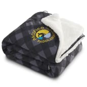 High Sierra Roll-Up Puffy Sherpa Blanket 46