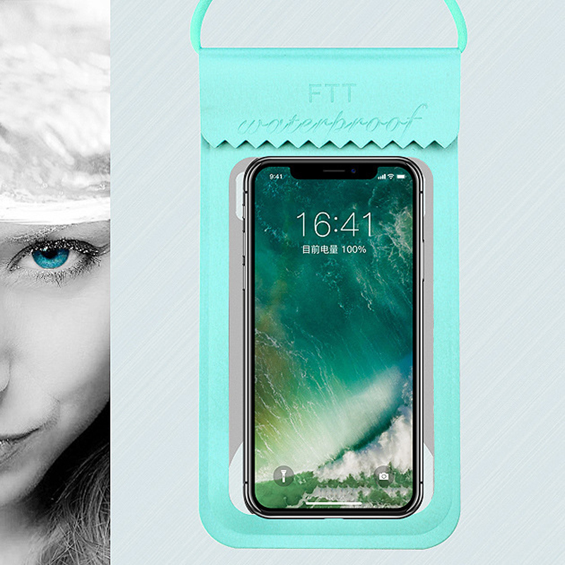 Waterproof TPU Touch Screen Mobile Phone Bag 4