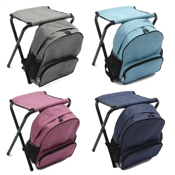Outdoor Folding Portable Backpack Chair 2