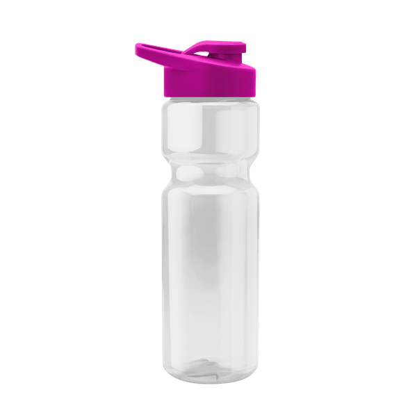 Blazer 28oz Transparent Bike Bottle w/Drink-thru Lid 172