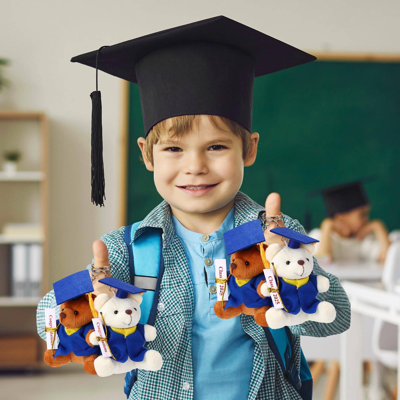 Adorable Graduation Plush Doctor Bear Toy – Perfect Keepsake 5