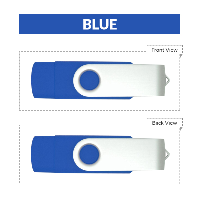 OTG Swivel USB Flash Drive 1