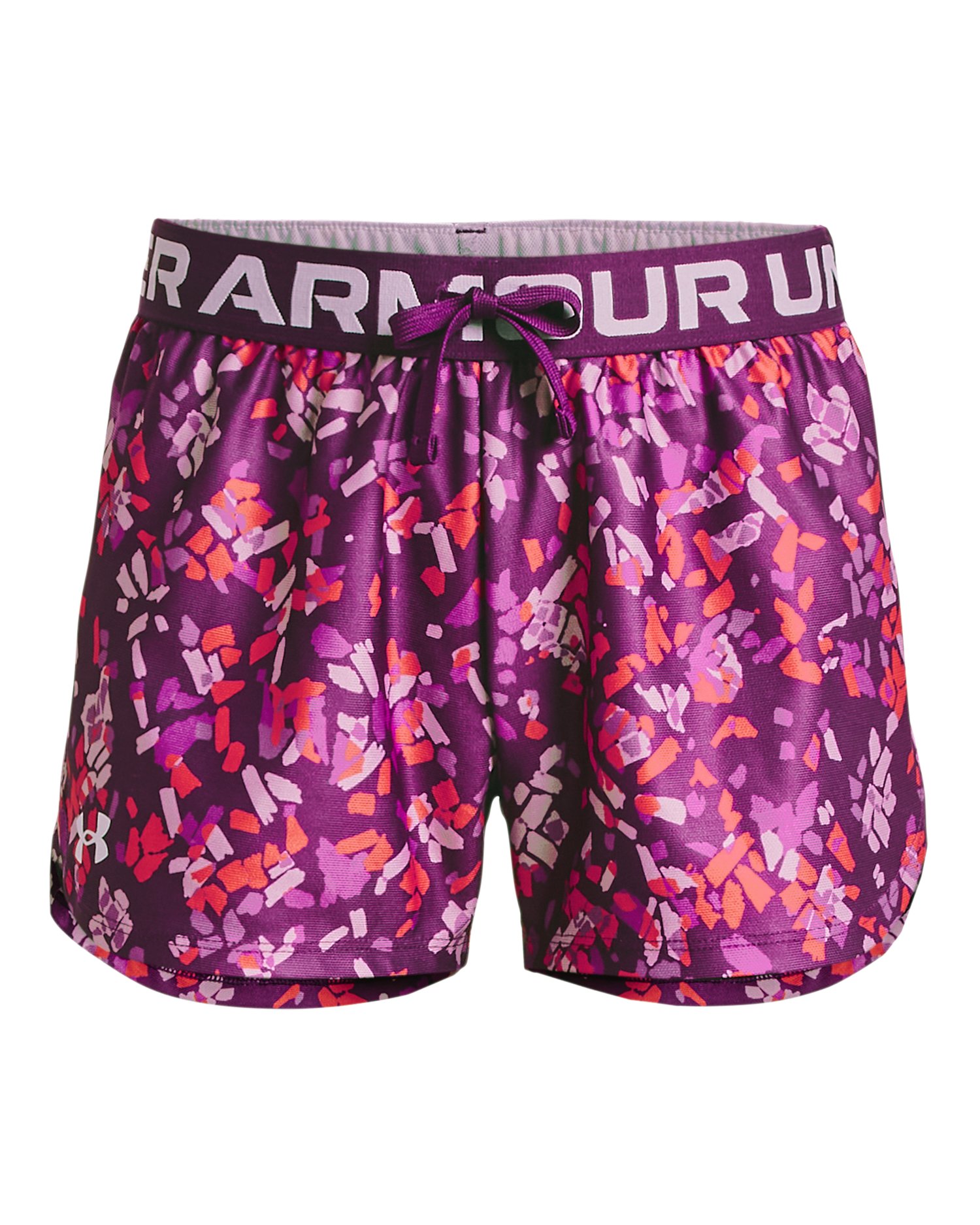 UA Play Up Printed Girls' Shorts 15