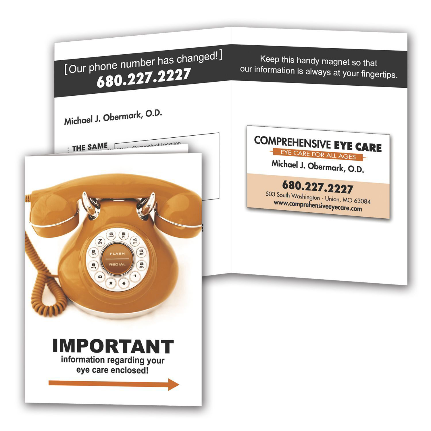 Bifold 5-3/4 x 8-1/4 Direct Mail Postcard 2