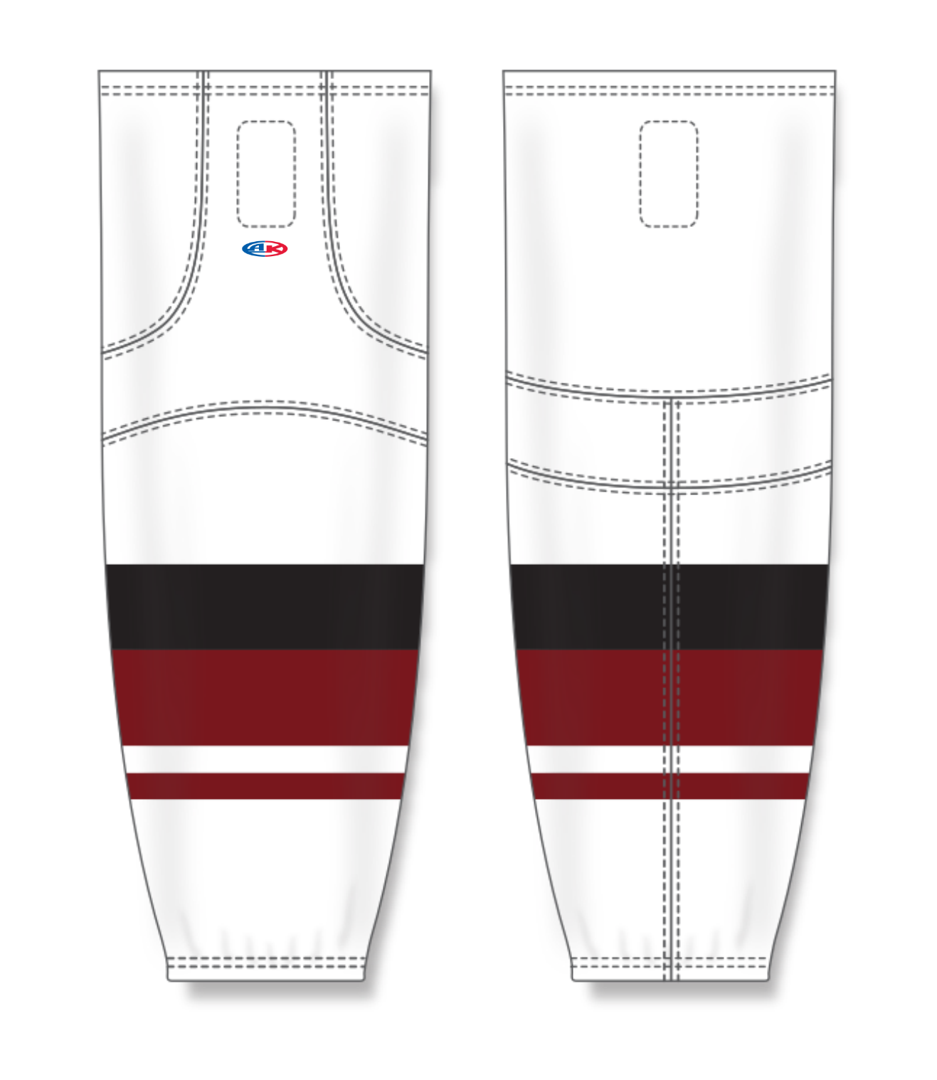 Cut & Sew Pro Hockey Socks HS2100-G44 5