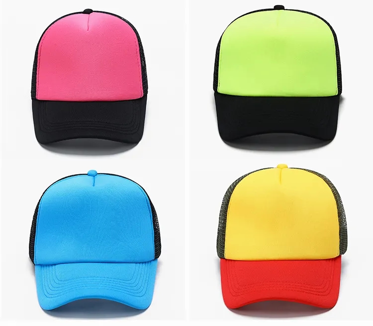 Sponge Mesh Duck Tongue Cap 7