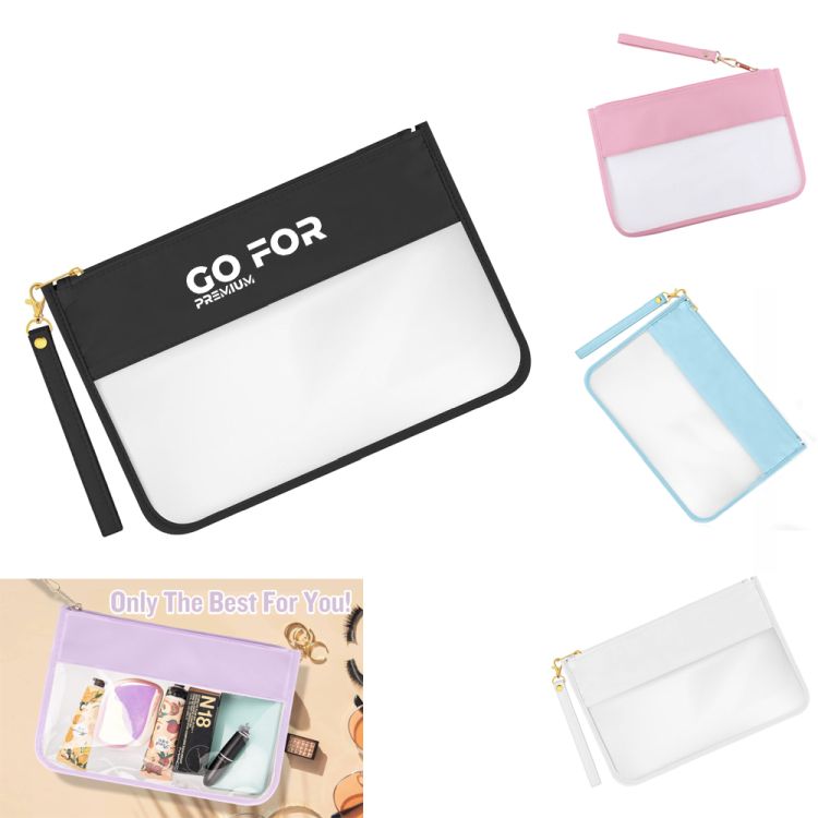 Nylon Clear Zipper Pouch 2
