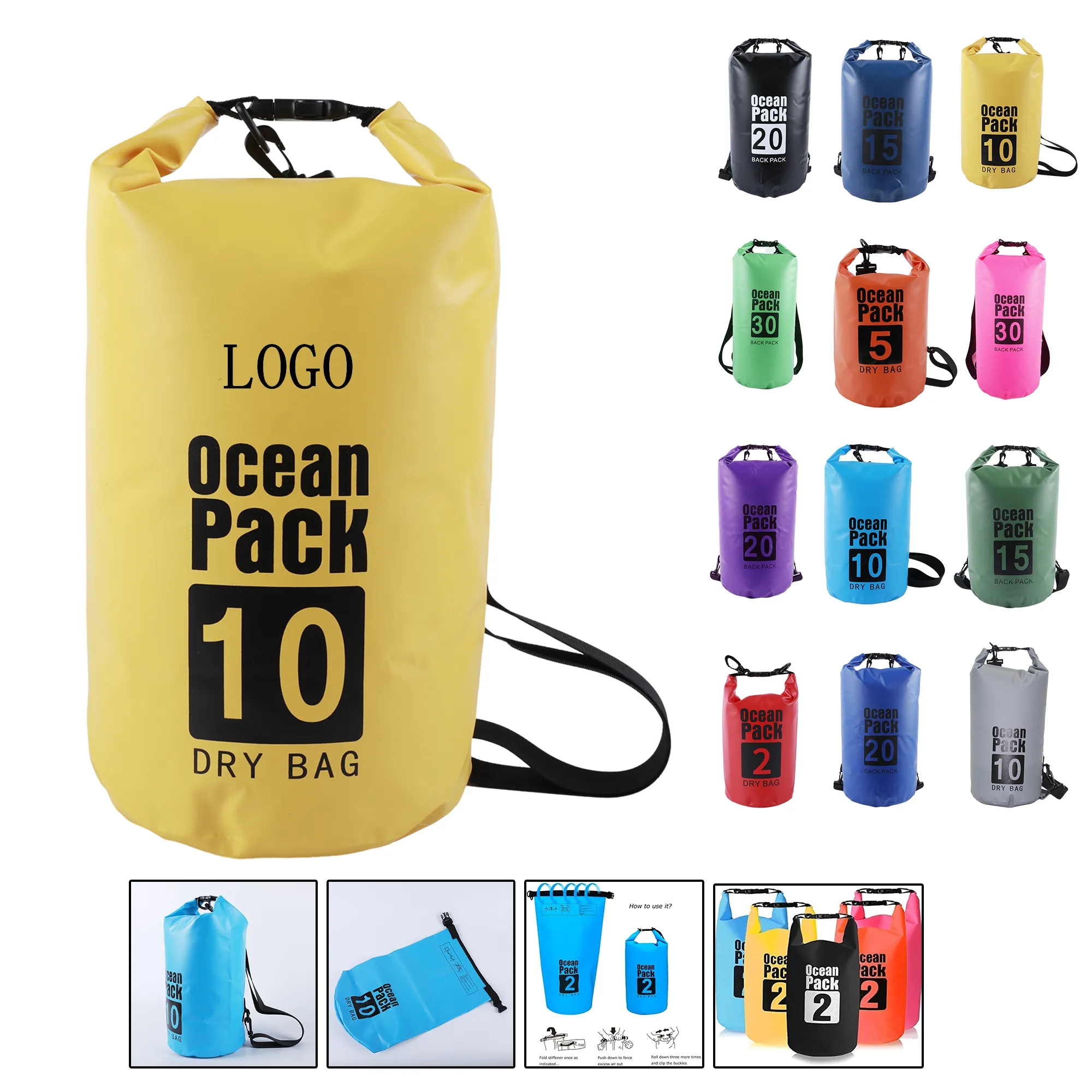 10L Waterproof Floating Dry Bag 12