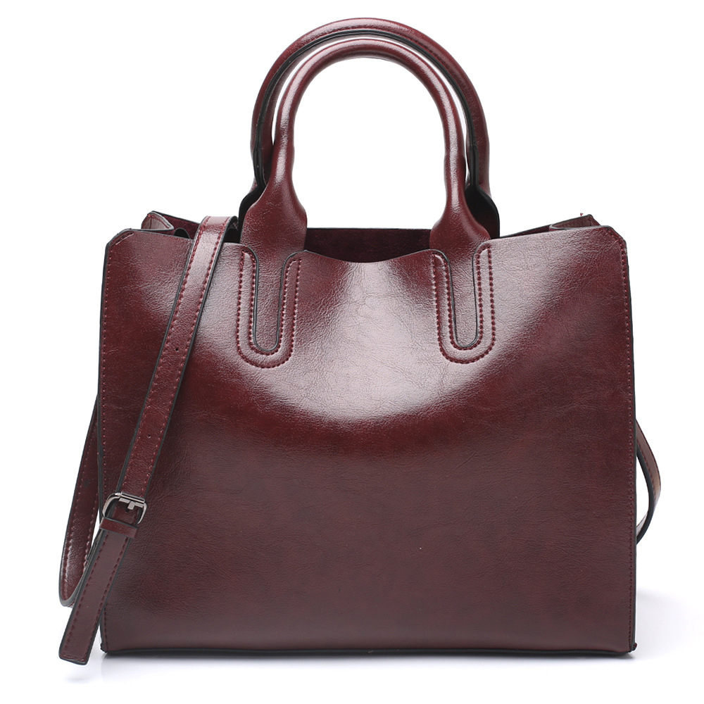 Women Leather Shoulder Handbag 4