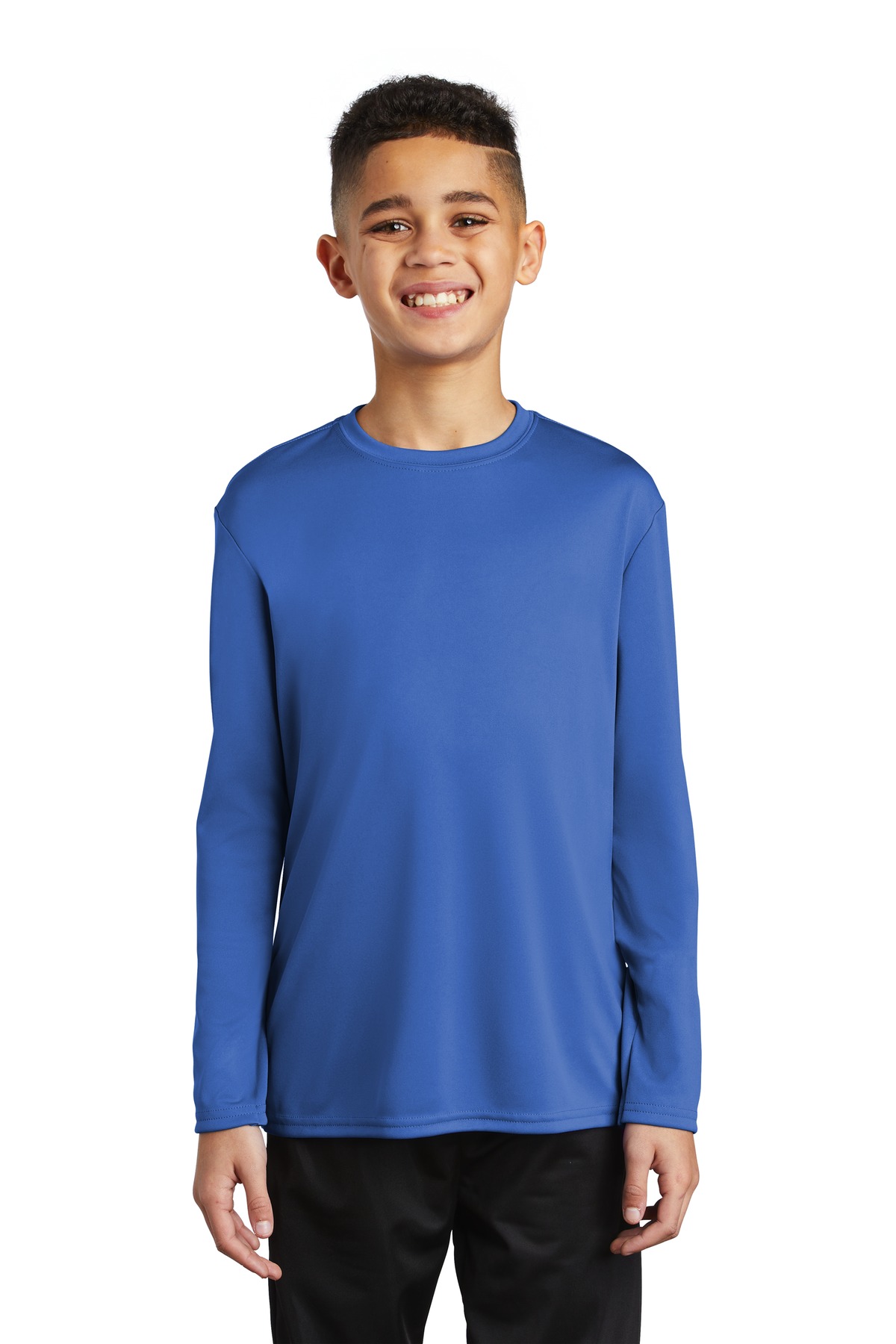 Port & Co Youth Long Sleeve Performance Tee PC380YLS 21