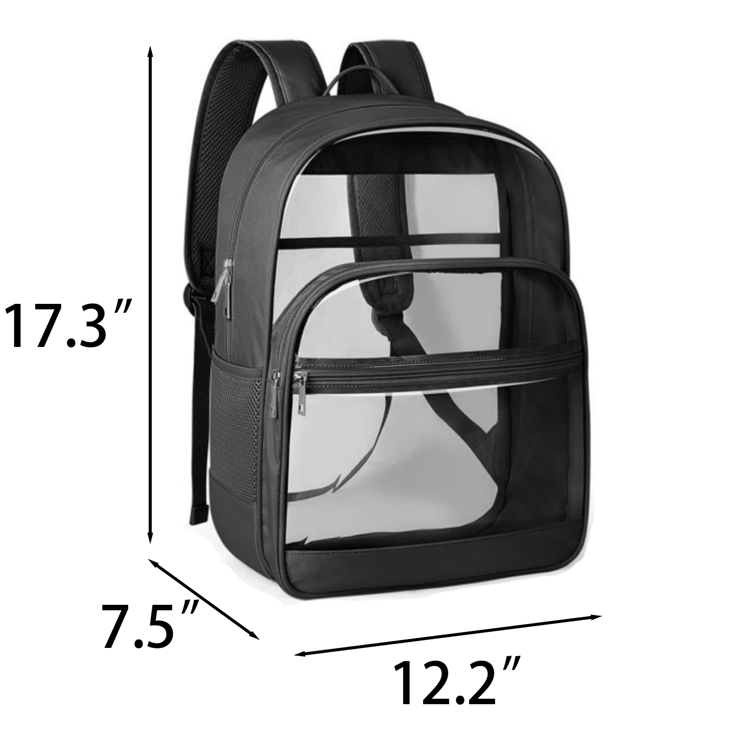Large Capacity PVC Transparent Backpack 10