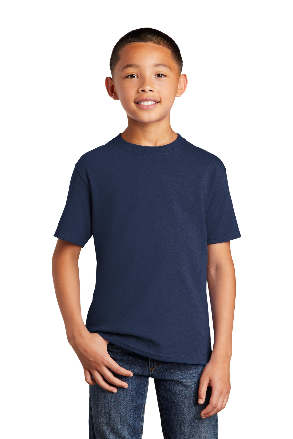 Port & Company® Youth Core Cotton DTG Tee 23