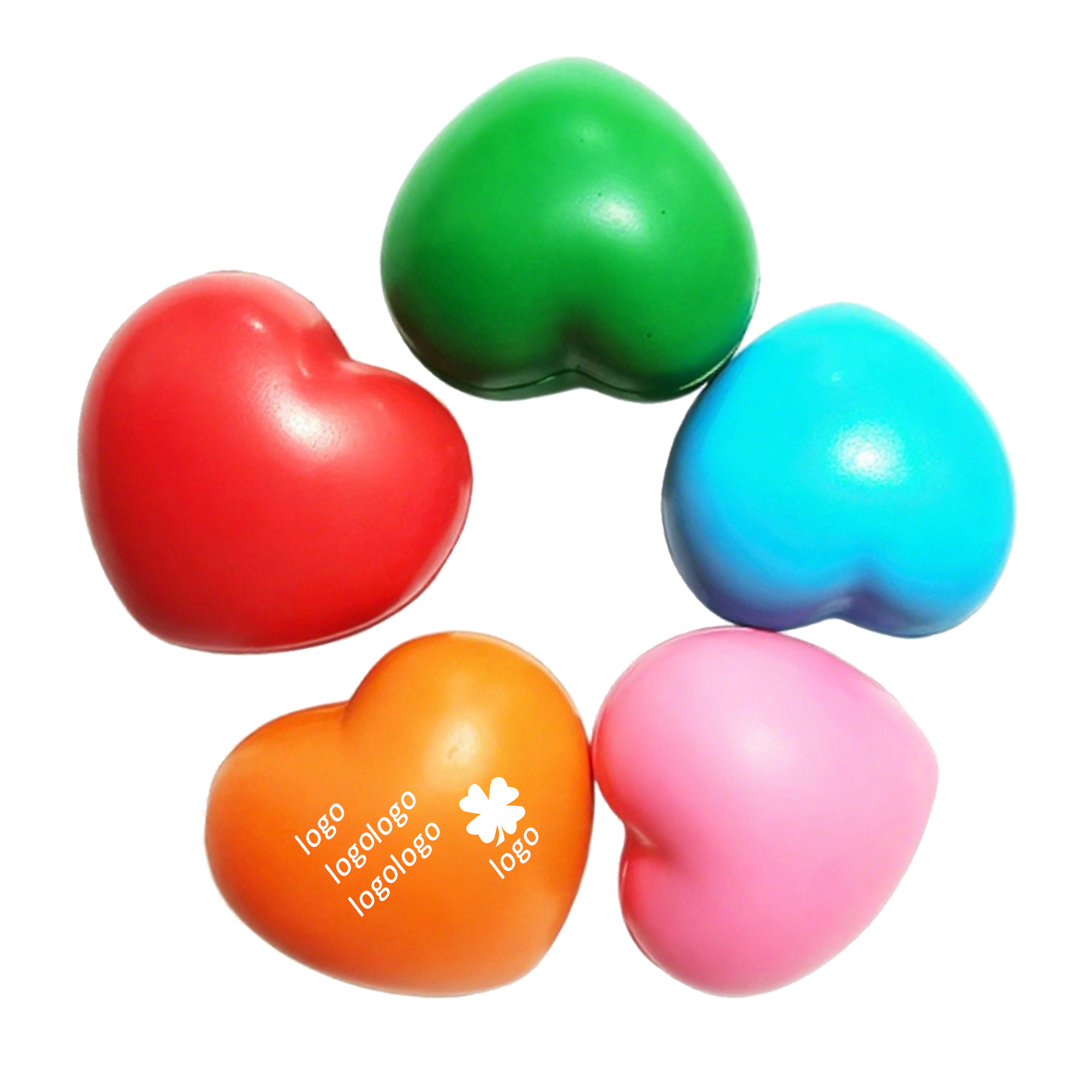 MOQ50 Slow Return Foam love Stress Reliever 2