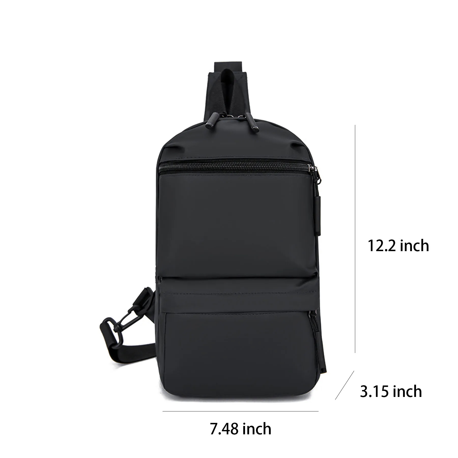 Men's Casual Large Capacity Chest Bag 6