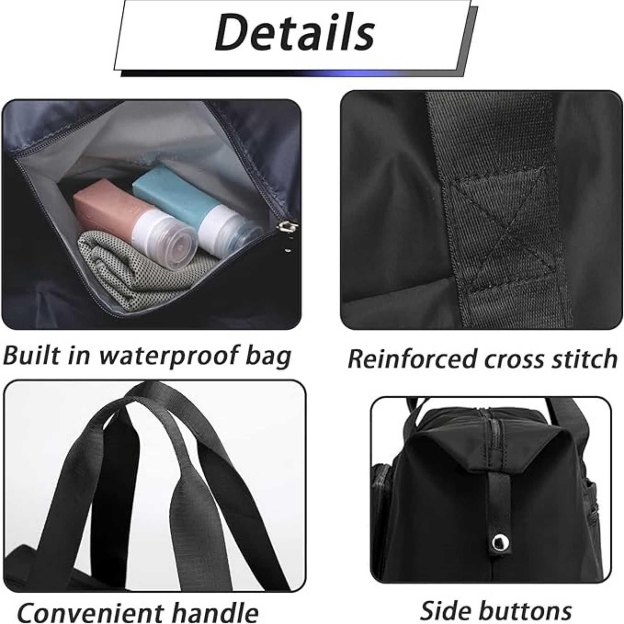 Expandable Weekender Overnight Bag 4