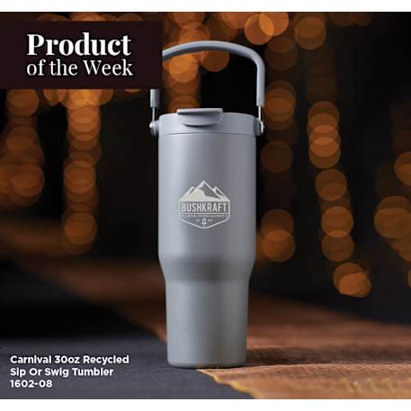 Carnival Recycled Sip Or Swig Tumbler 30oz 129