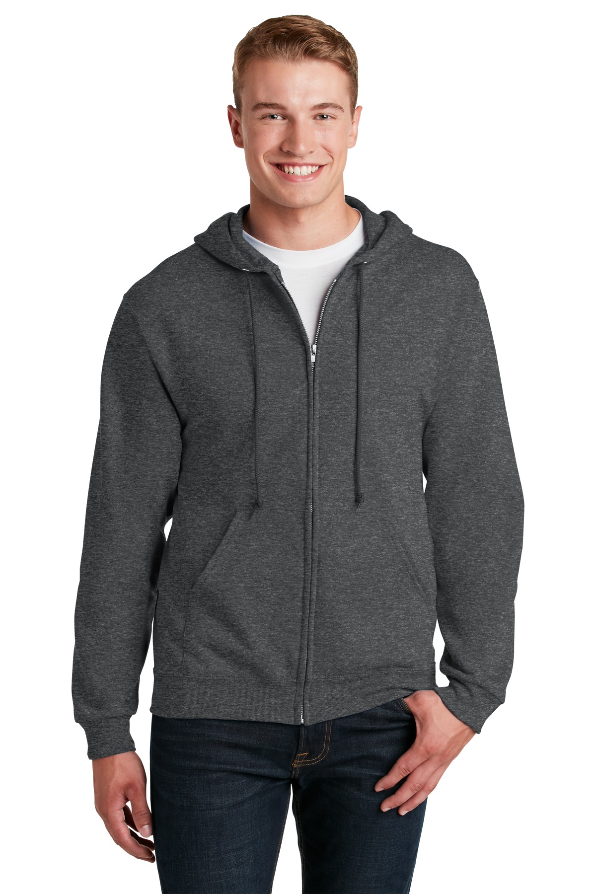 Jerzees® NuBlend Full-Zip Hooded Sweatshirt 35
