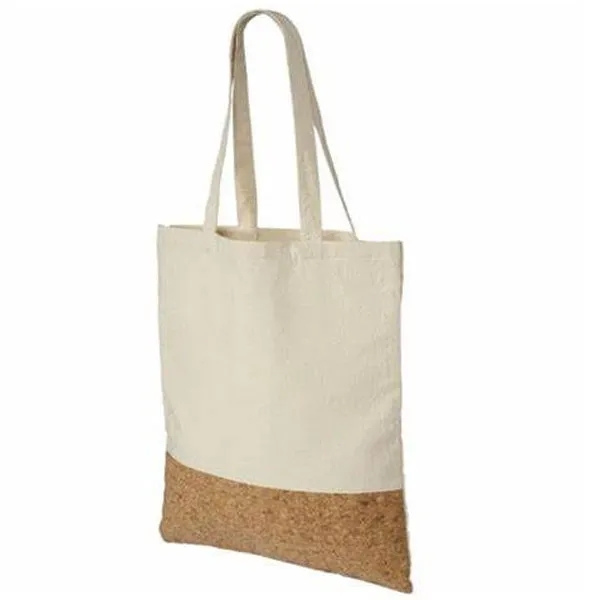 Imprinted Cotton & Cork Convention Tote Bag 1