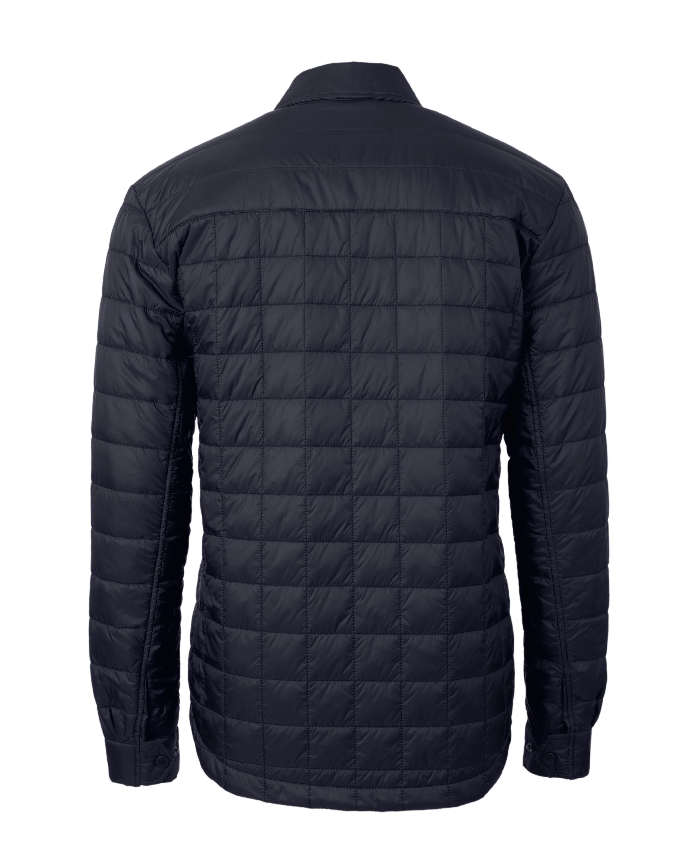 Cutter & Buck Rainier Recycled Insulated Puffer Mens Full Zip Shirt Jacket 20