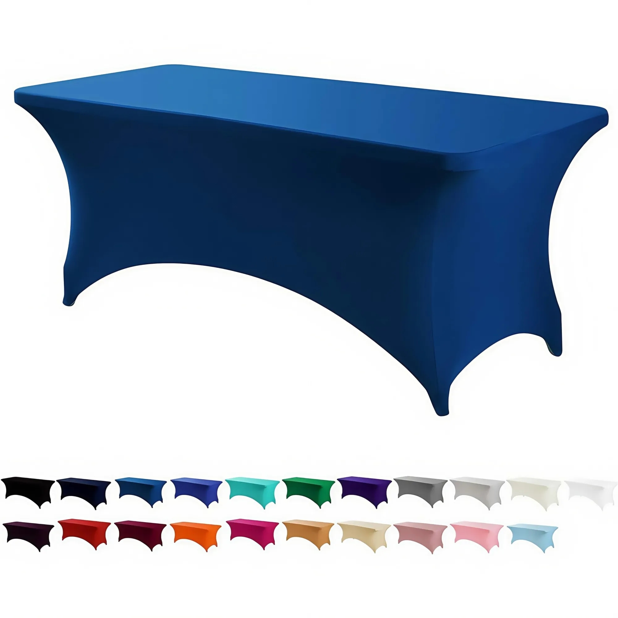 6FT Elastic Fitted Tablecloth 23